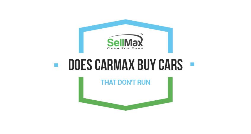 ¿Carmax comprará mi auto si no funciona?