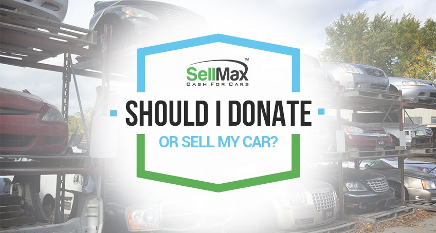 Donate a car versus selling it for cash